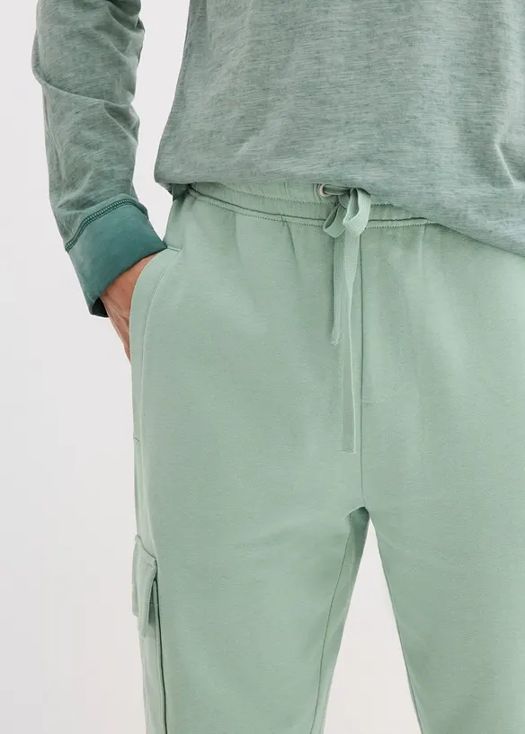 Joggebukse med cargolommer, Loose fit, bonprix