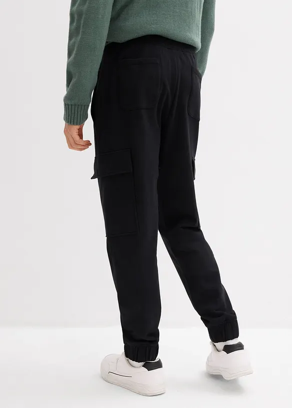 Joggebukse med cargolommer, Loose fit, bonprix