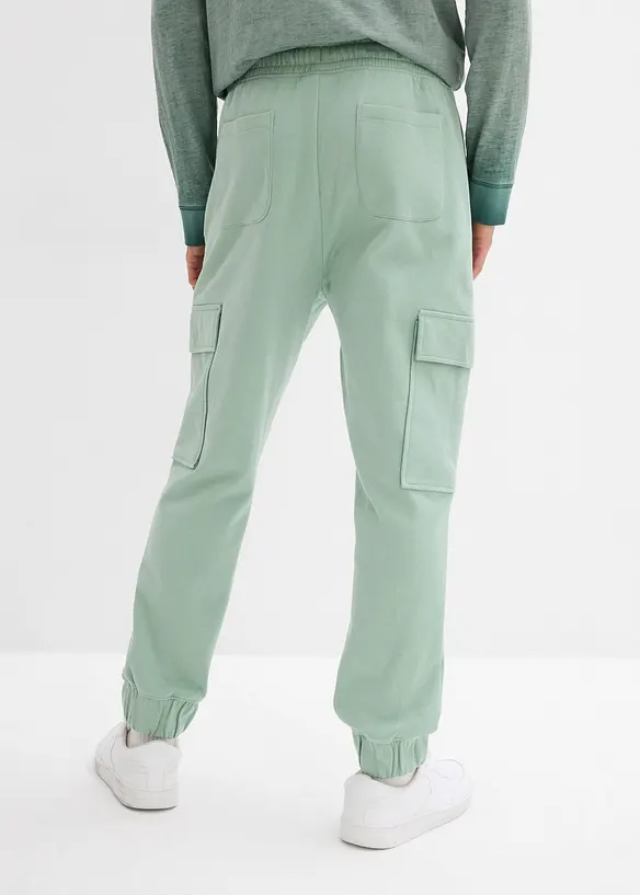 Joggebukse med cargolommer, Loose fit, bonprix
