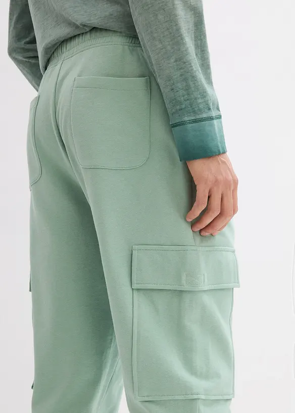 Joggebukse med cargolommer, Loose fit, bonprix