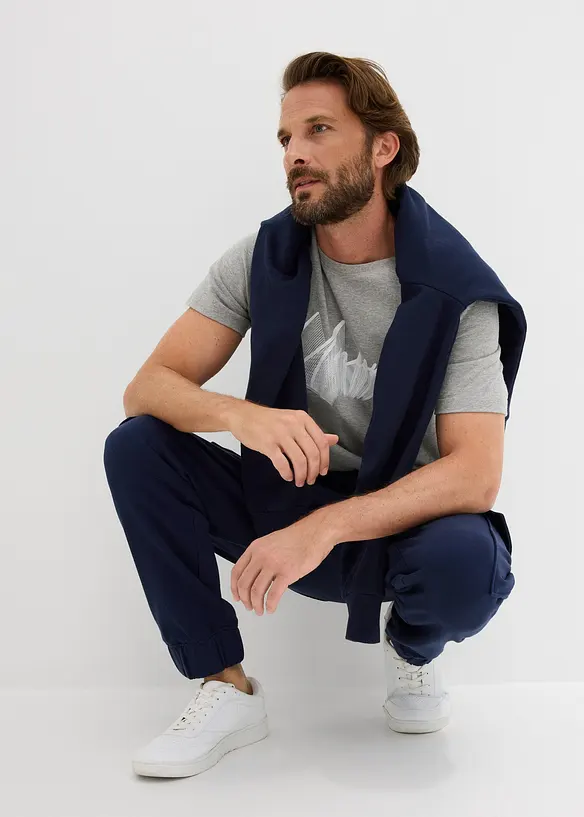 Joggebukse med cargolommer, Loose fit, bonprix