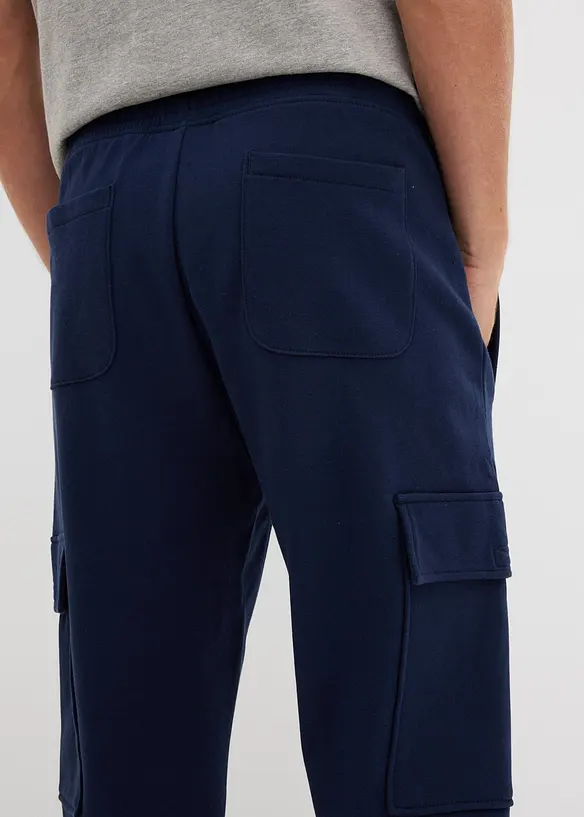 Joggebukse med cargolommer, Loose fit, bonprix