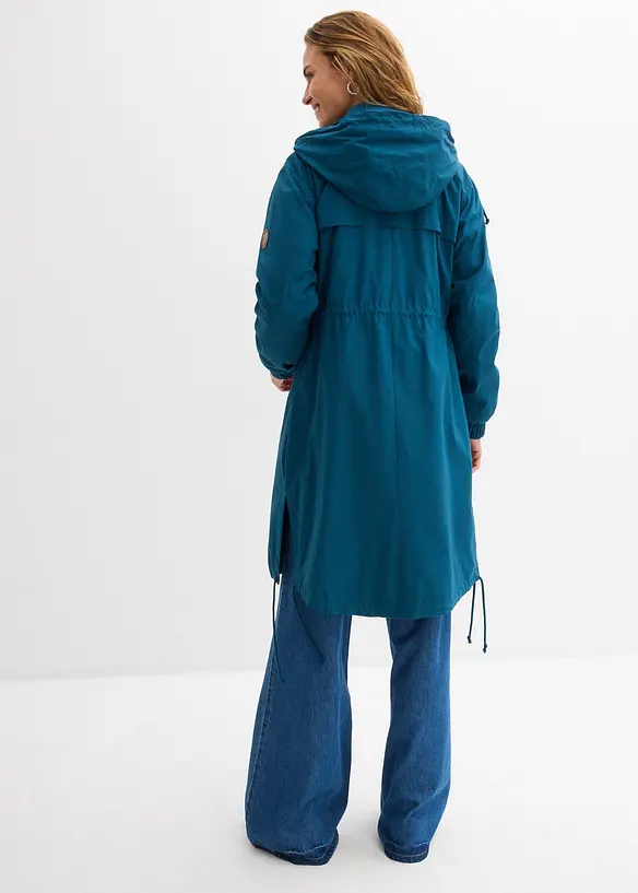 Trench-parkas med store lommer, bonprix