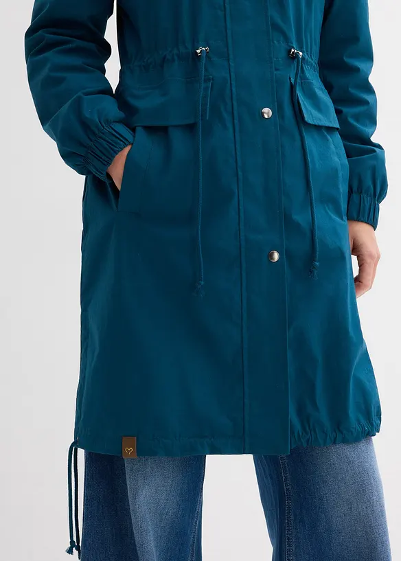 Trench-parkas med store lommer, bonprix