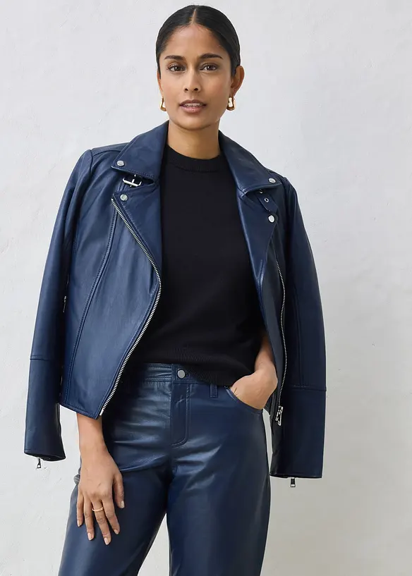 Skinnbukse i lammenappa, bonprix