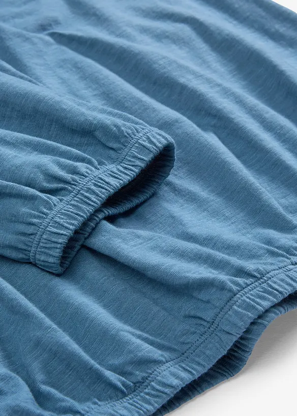 Trikotbluse i 100% &oslash;kologisk bomull, bonprix