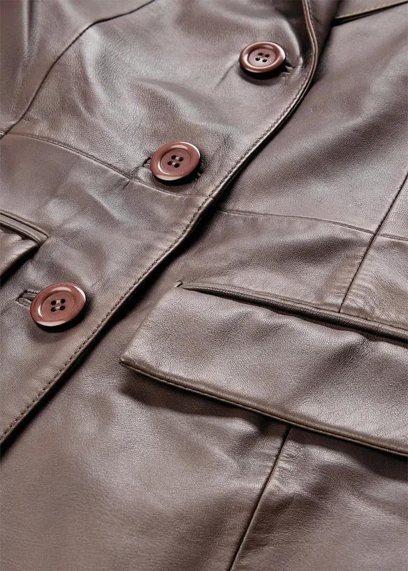 Blazerk&aring;pe av lammenappa, bonprix