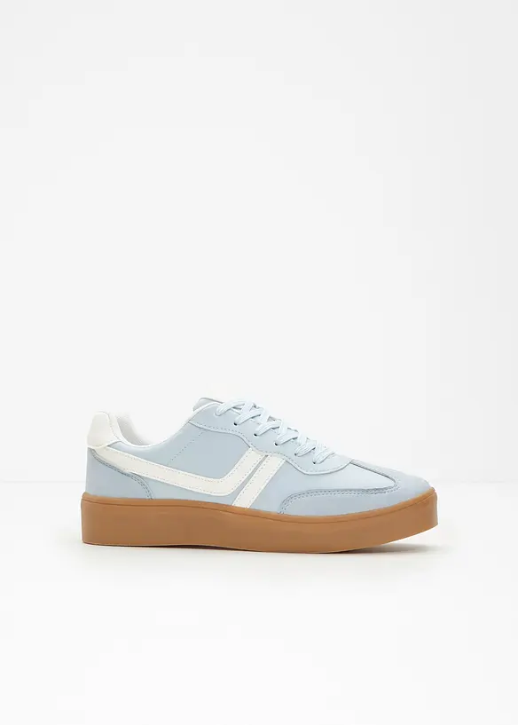 Plat&aring;sneakers i retrostil, bonprix