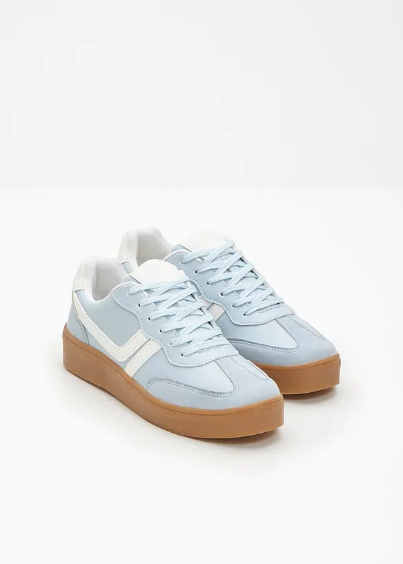 Plat&aring;sneakers i retrostil, bonprix