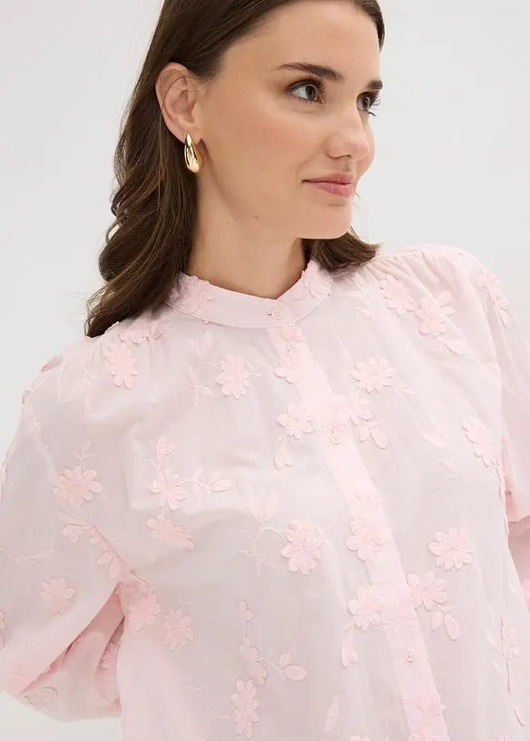 Bluse i 100% bomull, bonprix