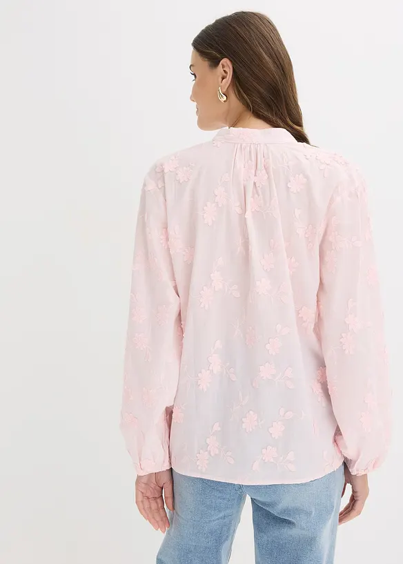 Bluse i 100% bomull, bonprix