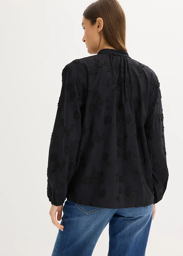 Bluse i 100% bomull, bonprix