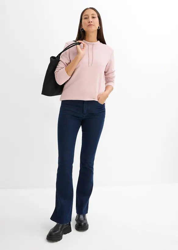 Sweatshirt med sn&oslash;ring, bonprix