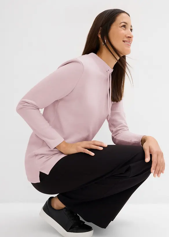 Sweatshirt med sn&oslash;ring, bonprix