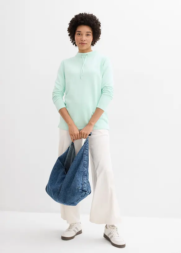 Sweatshirt med sn&oslash;ring, bonprix