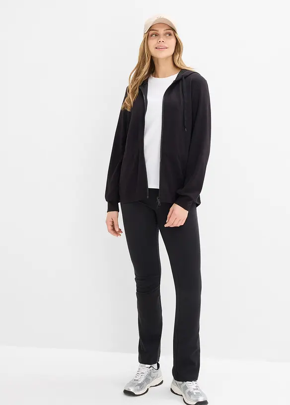 Hettejakke med strikk, bonprix