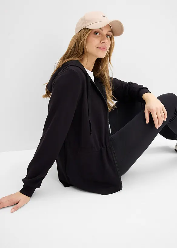 Hettejakke med strikk, bonprix