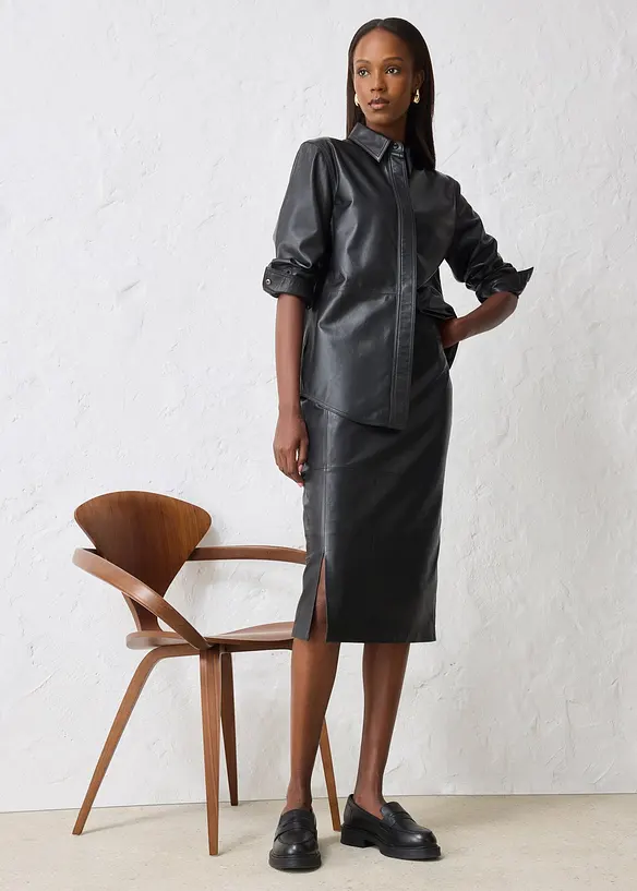 Skjorte i lammenappa, bonprix