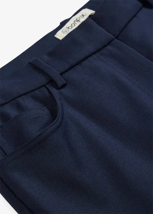 Vid bukse med ull og fem lommer, bonprix