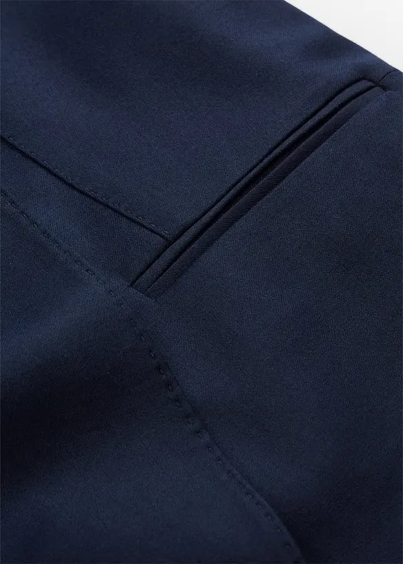 Blazer uten krage i myk ullmiks, bonprix