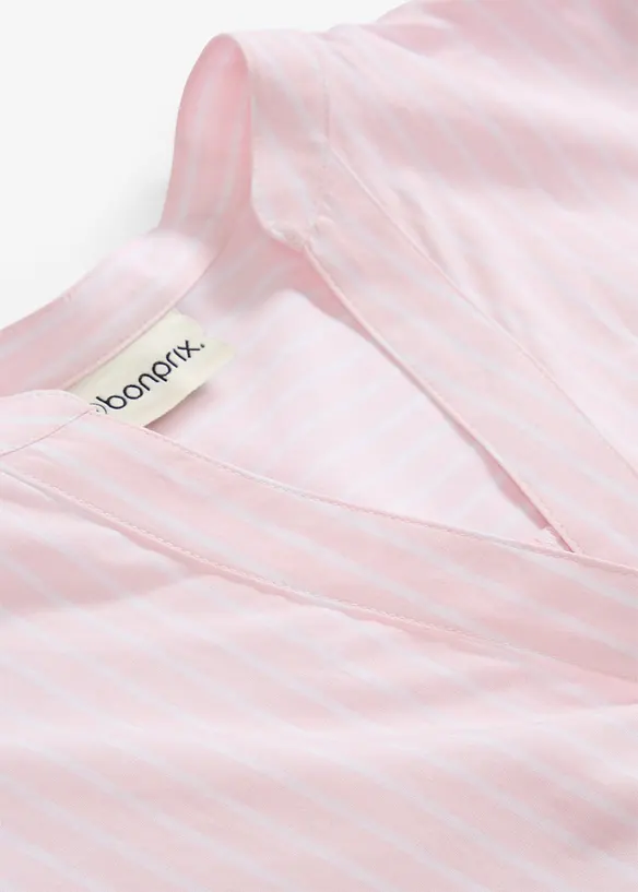 Skjorte med silke, bonprix