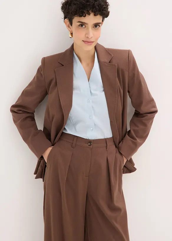 Barrel bukse med legg, bonprix