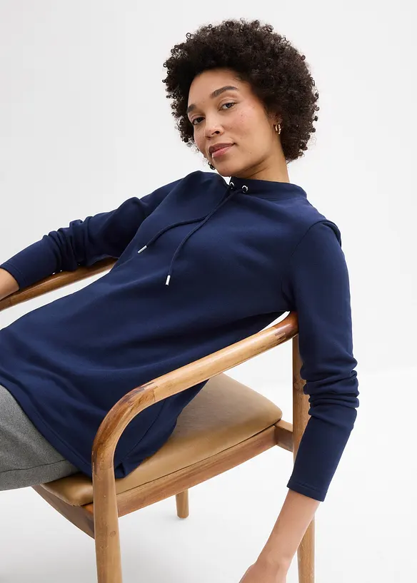 Sweatshirt med sn&oslash;ring, bonprix