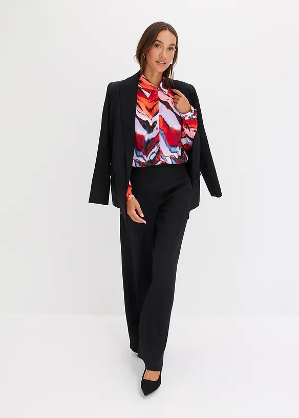 M&oslash;nstret bluse, bonprix