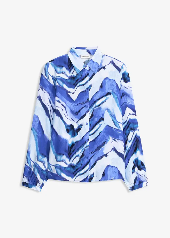 M&oslash;nstret bluse, bonprix