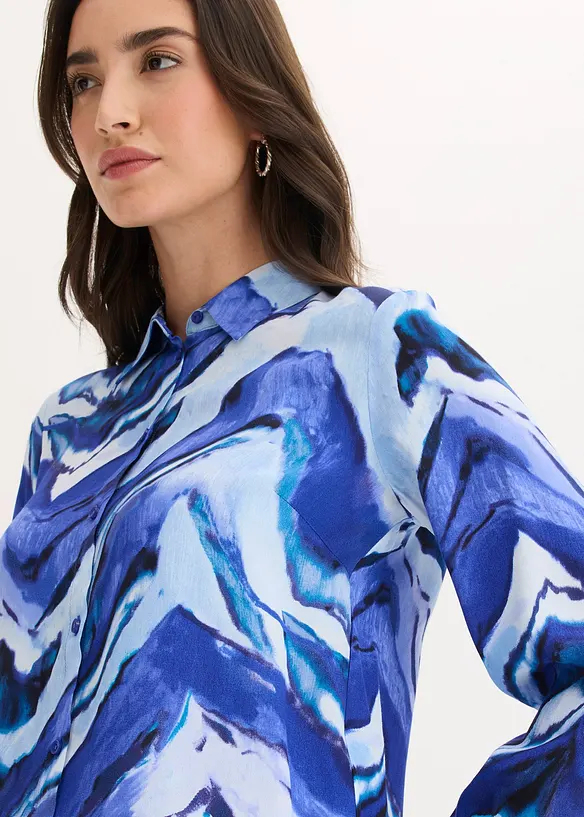 M&oslash;nstret bluse, bonprix