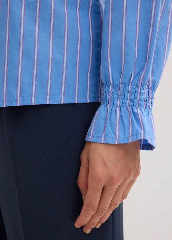 Rysjebluse i poplin, bonprix