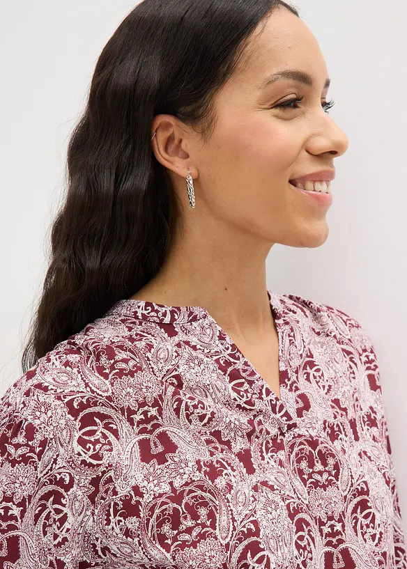 Bluse i 100% bomull, bonprix