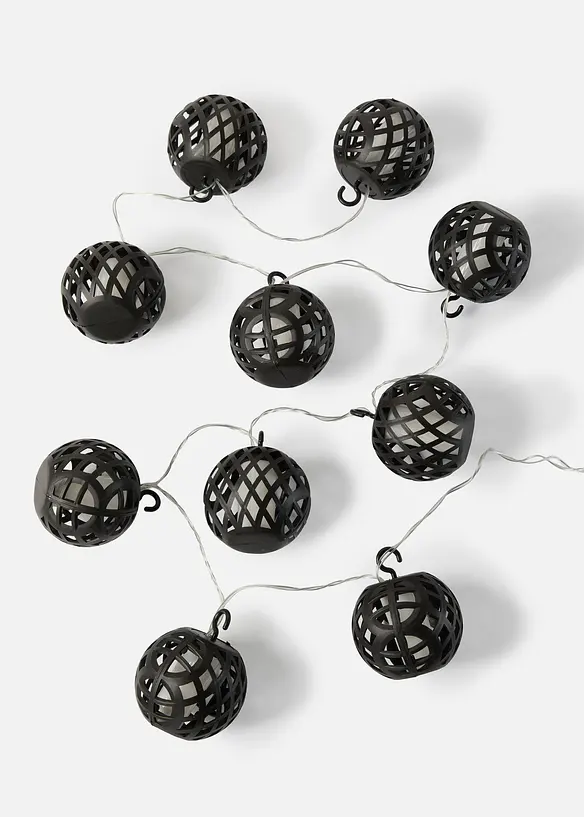 LED-lyslenke med meshkuler, bonprix