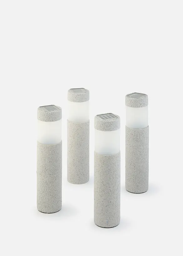 Lamper med solcelle (4-pack), bonprix