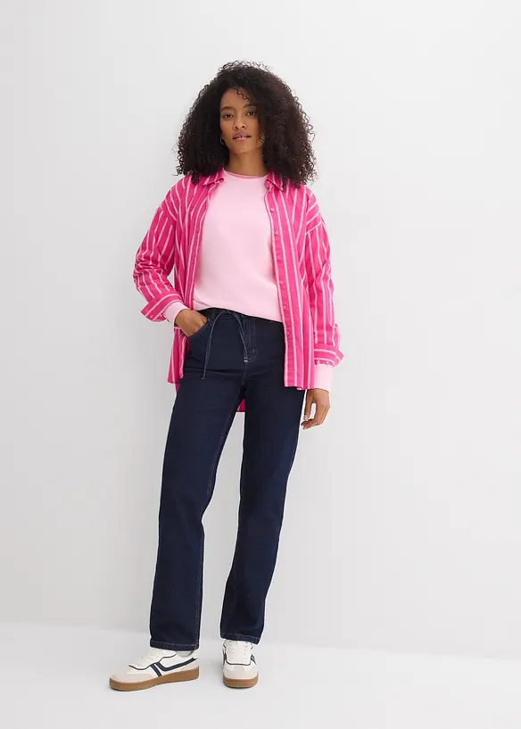 Loose fit-jeans Mid Waist, Straight, bonprix