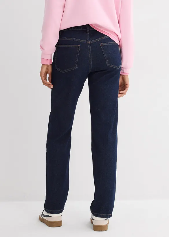 Loose fit-jeans Mid Waist, Straight, bonprix
