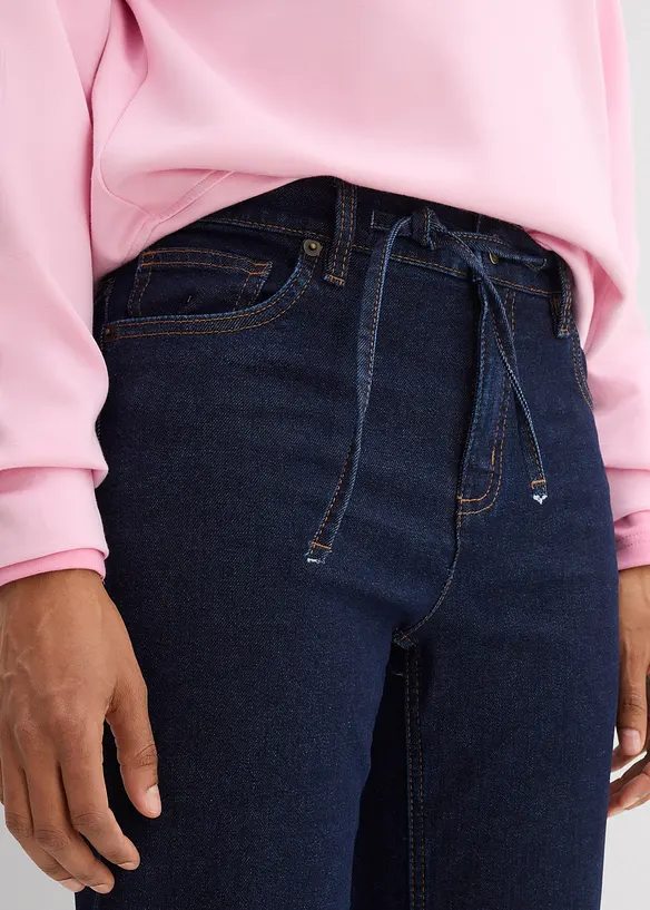 Loose fit-jeans Mid Waist, Straight, bonprix