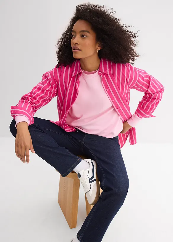 Loose fit-jeans Mid Waist, Straight, bonprix