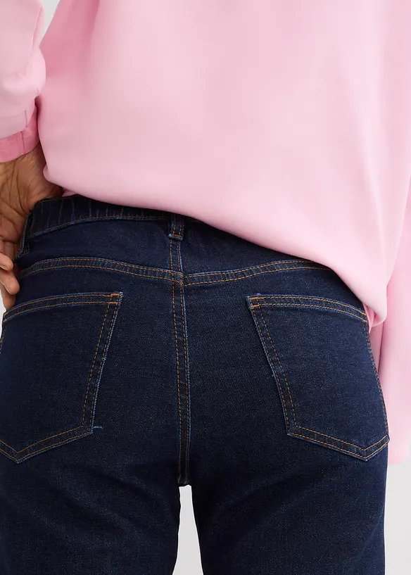 Loose fit-jeans Mid Waist, Straight, bonprix