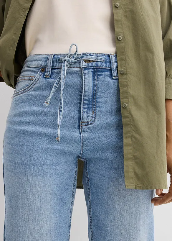 Loose fit-jeans Mid Waist, Straight, bonprix