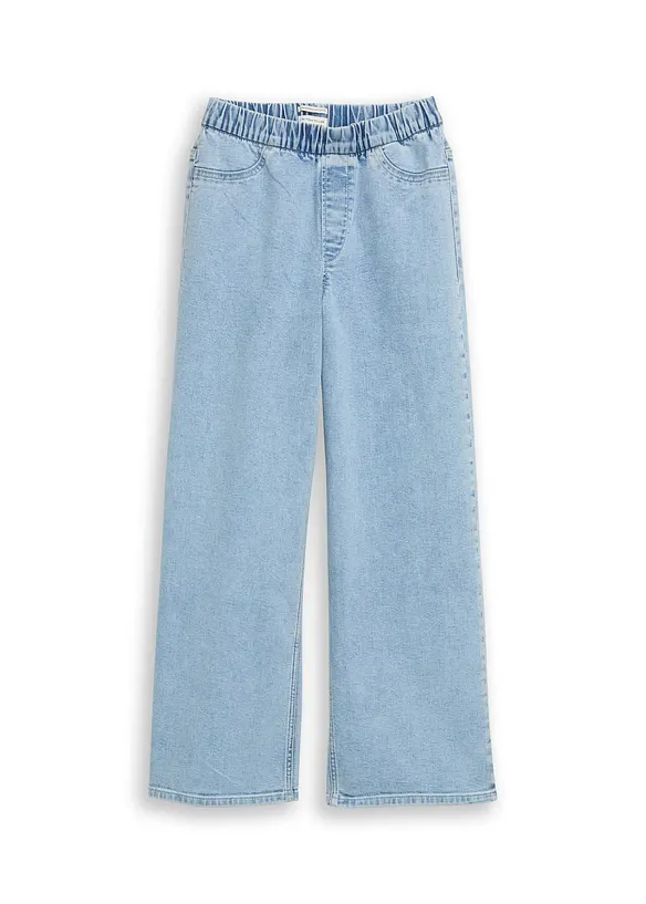 Wide Leg-jeans Mid Waist fra Tom Tailor, Tom Tailor