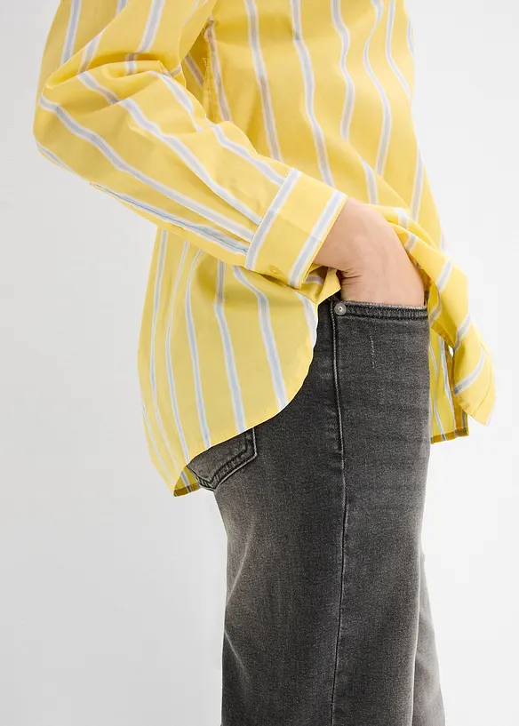 Skjorte i bomullspoplin, bonprix