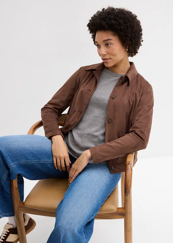 Finstrikket genser, bonprix