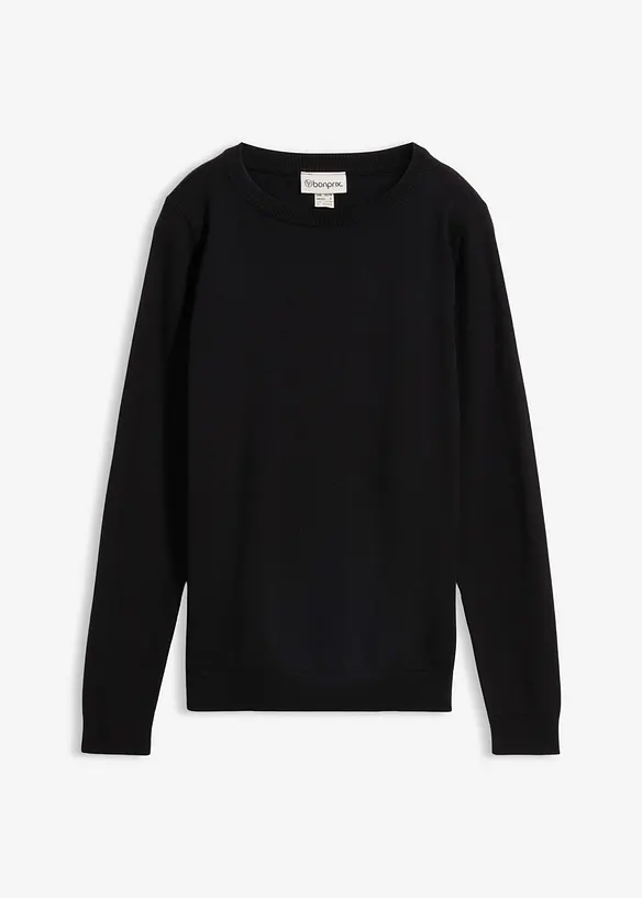 Finstrikket genser, bonprix