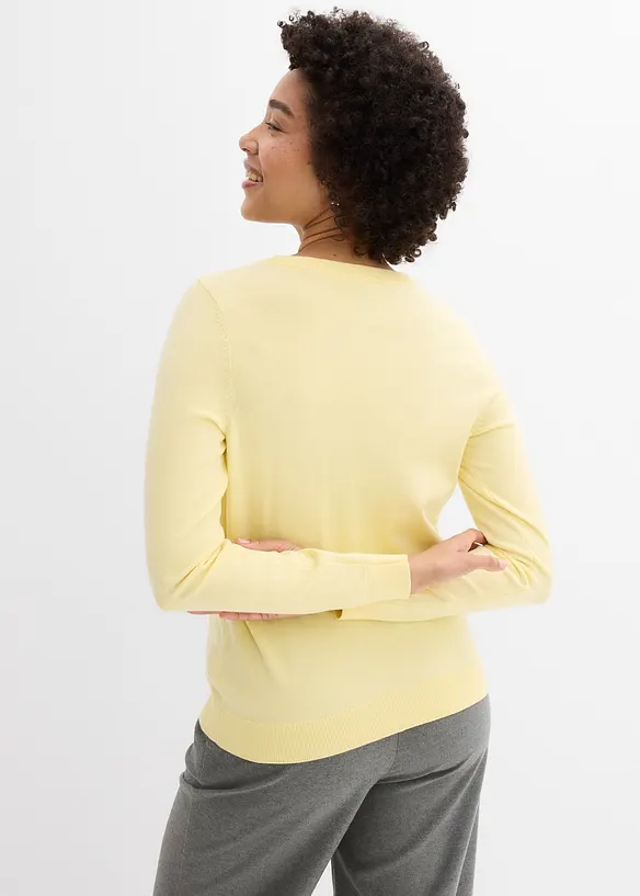 Finstrikket genser, bonprix