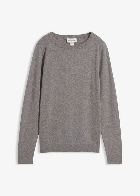 Finstrikket genser, bonprix