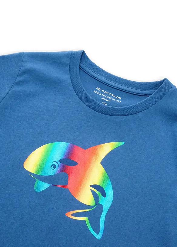 T-skjorte med &oslash;kologisk bomull fra Tom Tailor (2-pack), Tom Tailor