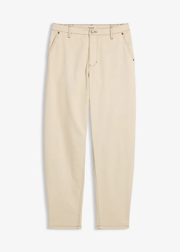 Barrel twillbukse, bonprix