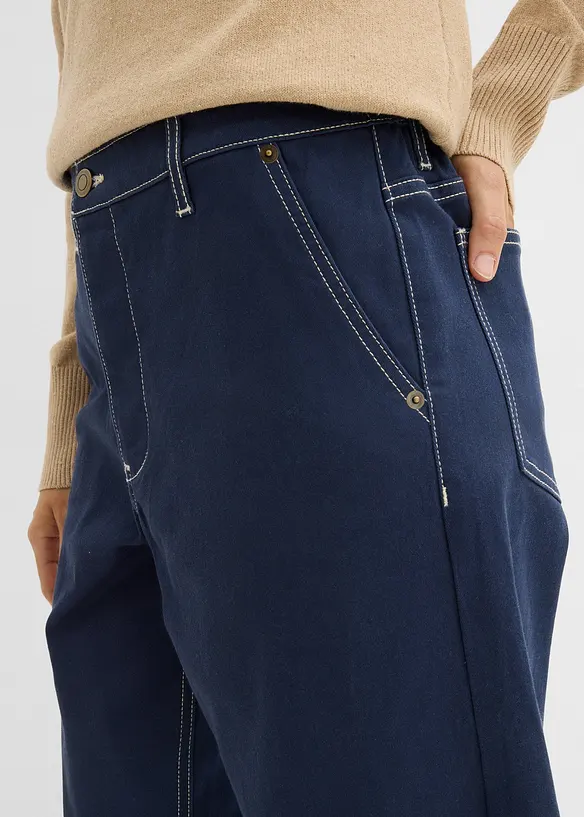 Barrel twillbukse, bonprix