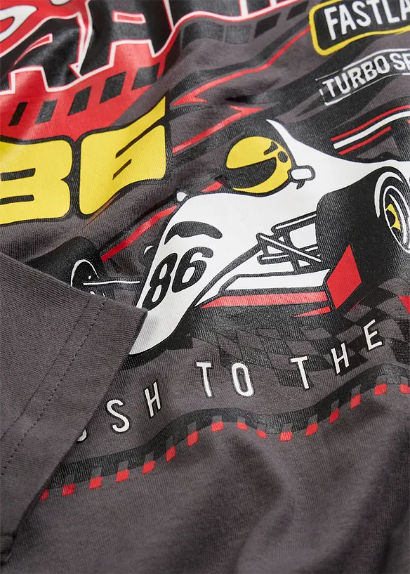 Langermet shirt i 100% &oslash;kologisk bomull, bonprix